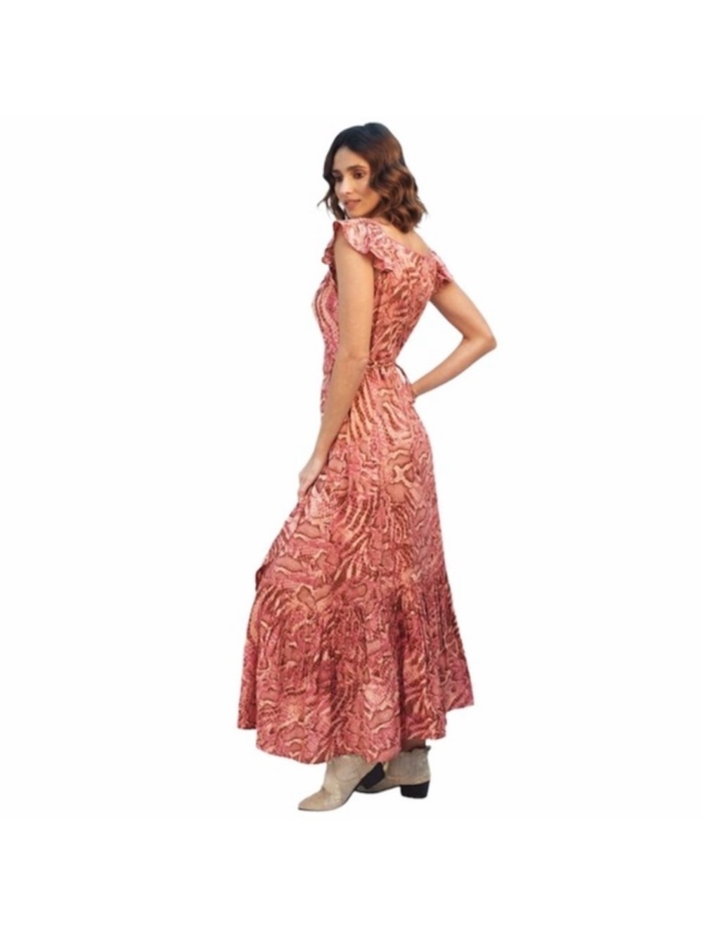 Z&L Europe Taylor Pink Maxi Dress - Picture 2 of 10